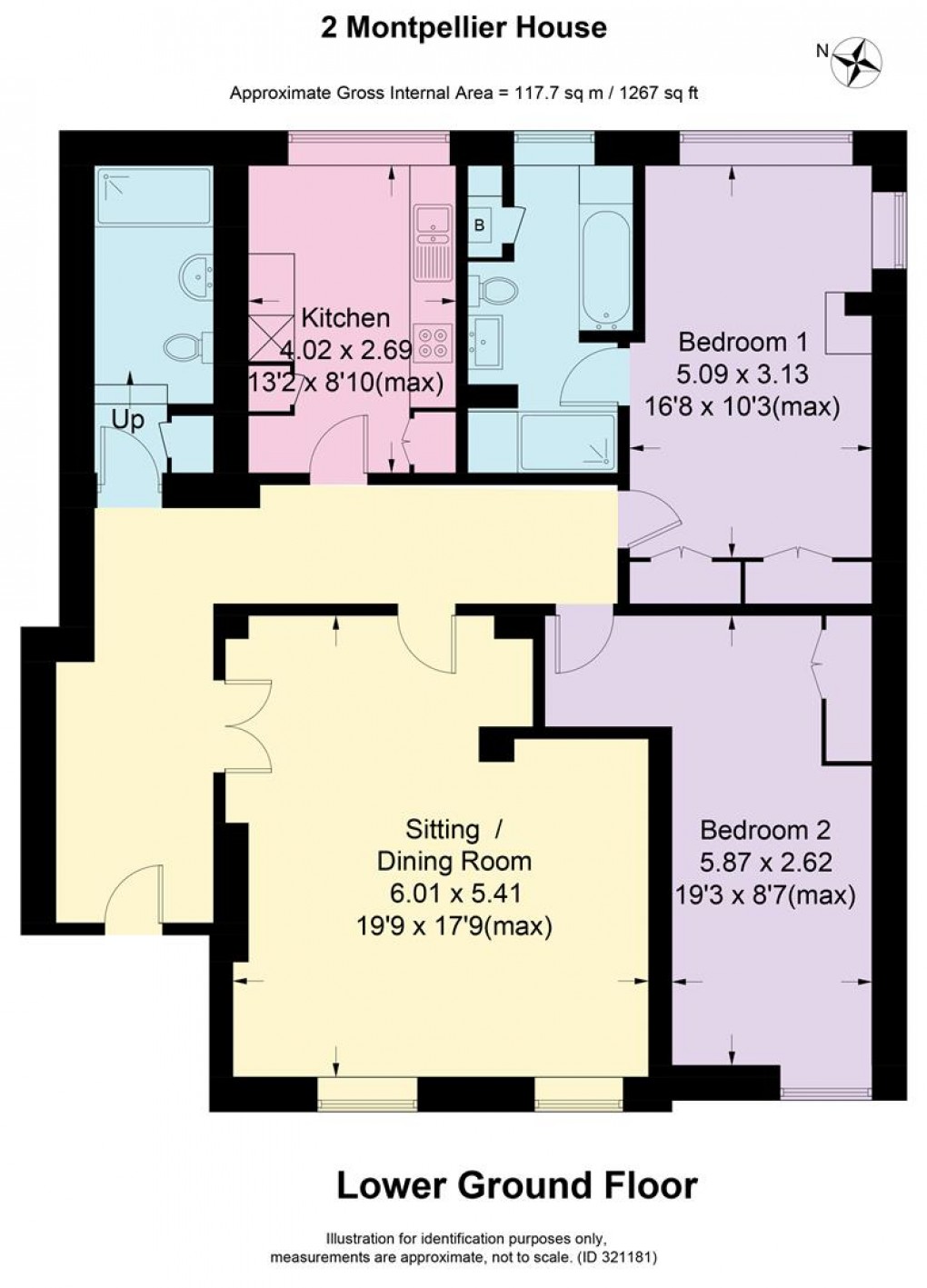 Floorplan for Suffolk Square GL50 2DY