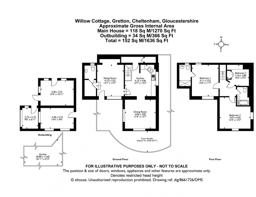 Floorplan for Gretton, Cheltenham GL54 5EY