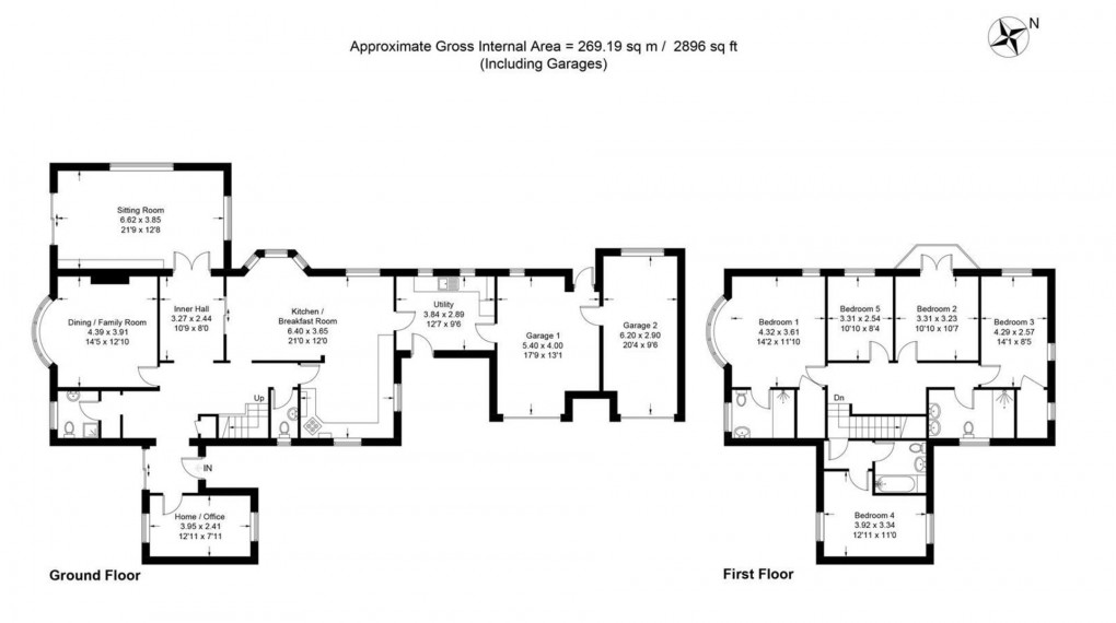 Floorplan for Battledown, Cheltenham GL52 6NY