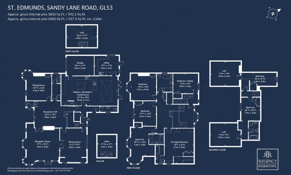 Floorplan for Charlton Kings, Cheltenham GL53 9DA